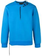 Craig Green Lace-up Sweatshirt - Blue