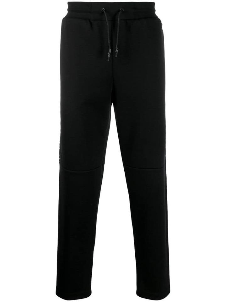 Plein Sport Logo Tape Sweatpants - Black