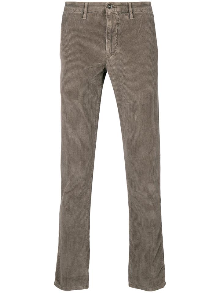 Incotex Straight-leg Cords - Brown