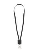 Mm6 Maison Margiela Long-line Key Chain Necklace - Black