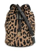 Tod's Cheetah-print Bucket Bag - Neutrals