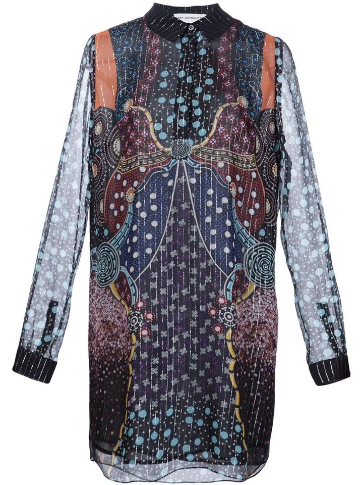 Mary Katrantzou 'lara' Printed Dress