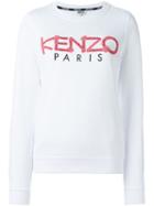 Kenzo Kenzo Paris Rope Sweatshirt, Women's, Size: M, White, Cotton