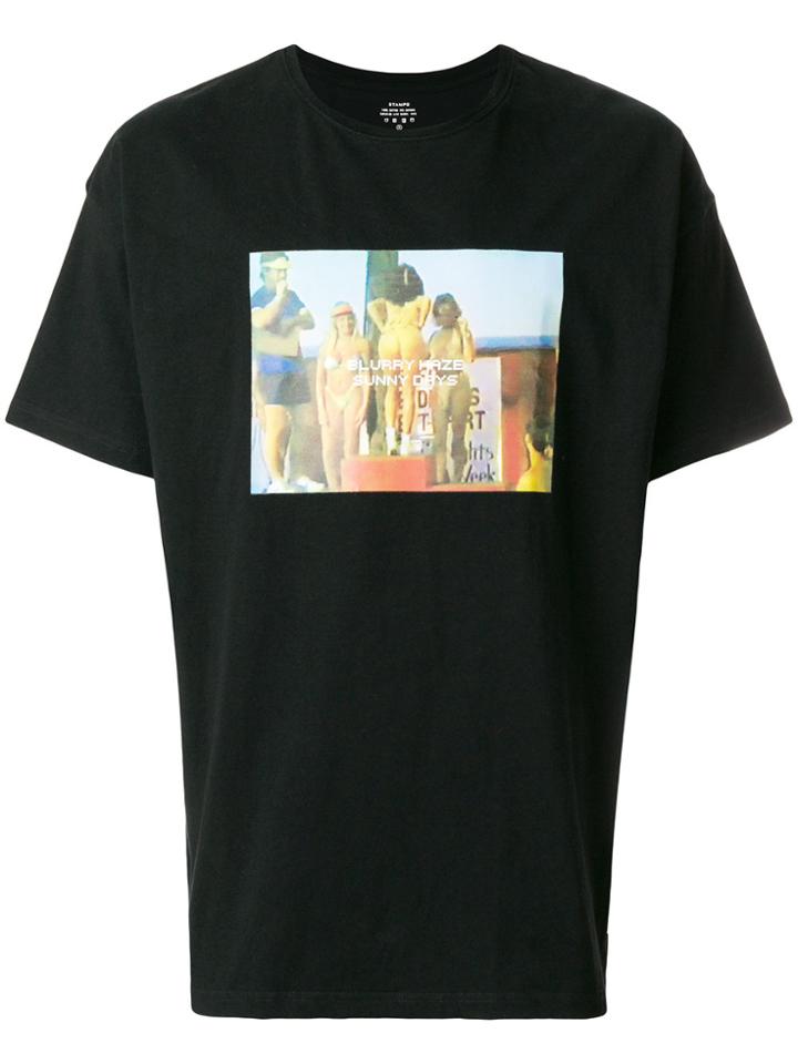 Stampd Blurry Haze T-shirt - Black
