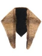 Pihakapi Pointed Fur Scarf - Brown