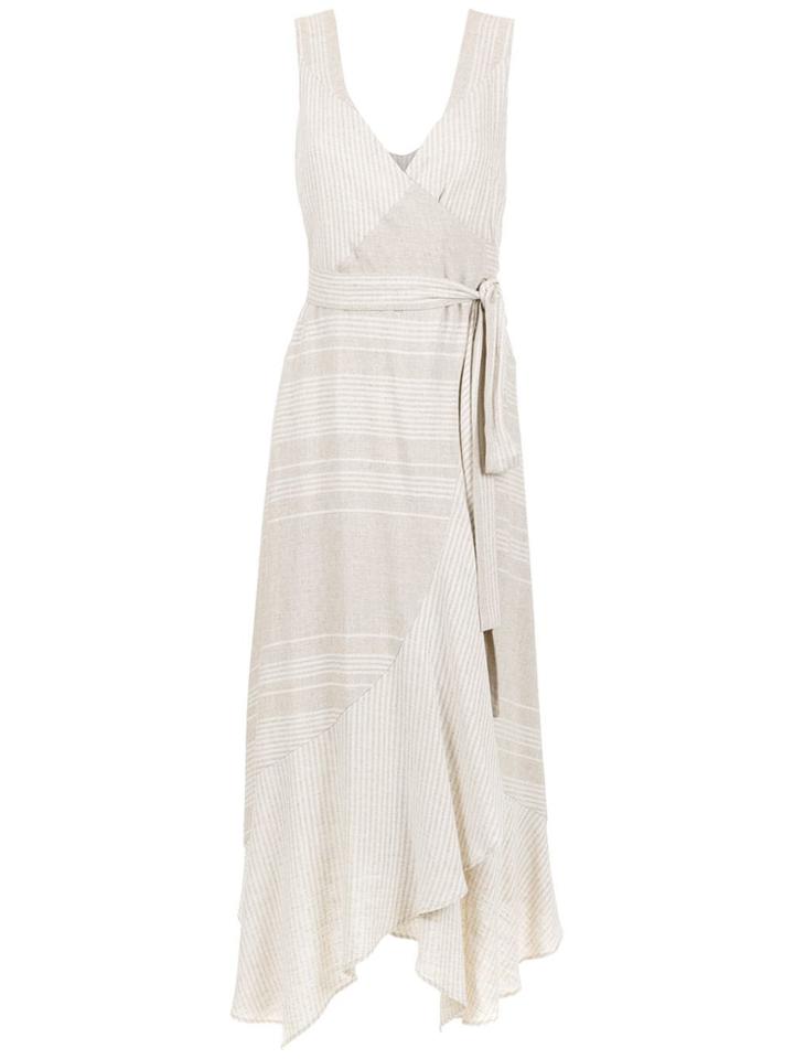 Alcaçuz Fantasia Striped Dress - Neutrals