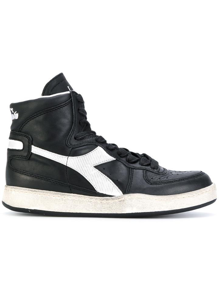 Diadora Mi Basket Used Hi-top Sneakers - Black