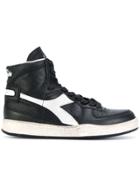 Diadora Mi Basket Used Hi-top Sneakers - Black