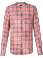 Z Zegna Plaid Shirt - Red