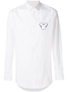 Iceberg Embroidered Mickey Shirt - White