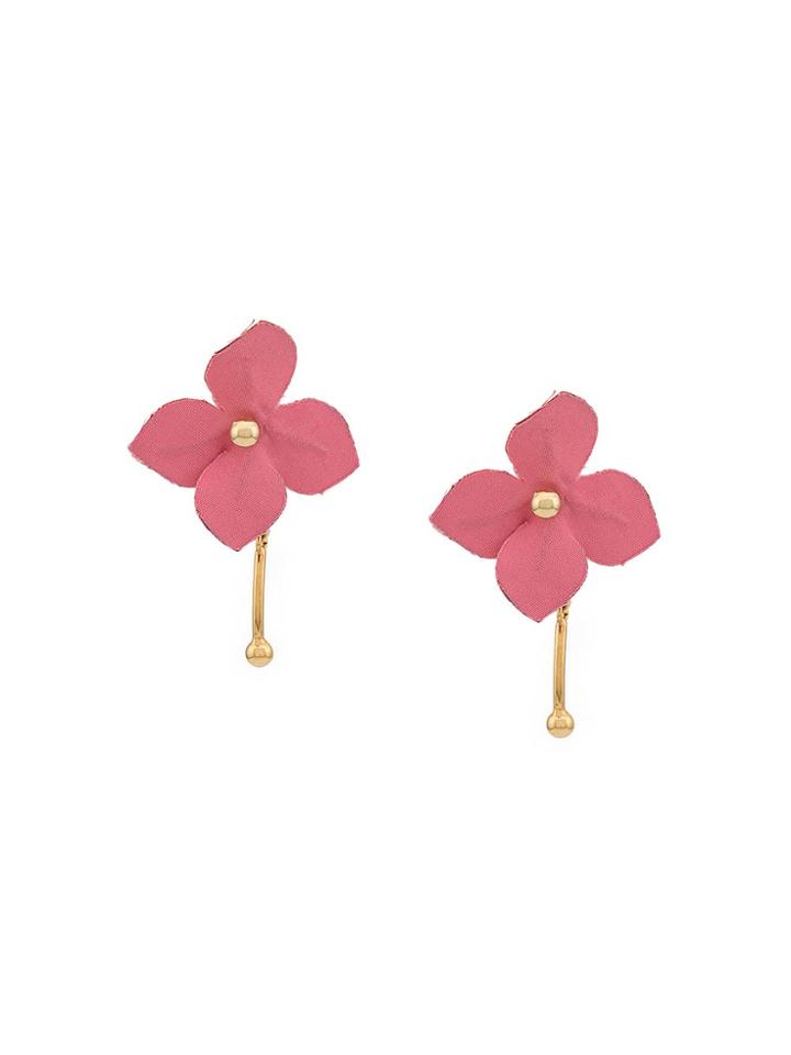 Marni Floral Stud Earrings - Gold