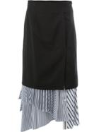 Juun.j Layered Skirt - Black