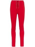 Unravel Project Unravel Trs Hw Skny Lg W Lc Up Dtls Sd B - Red