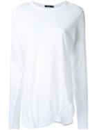 Bassike Curved Hem T-shirt