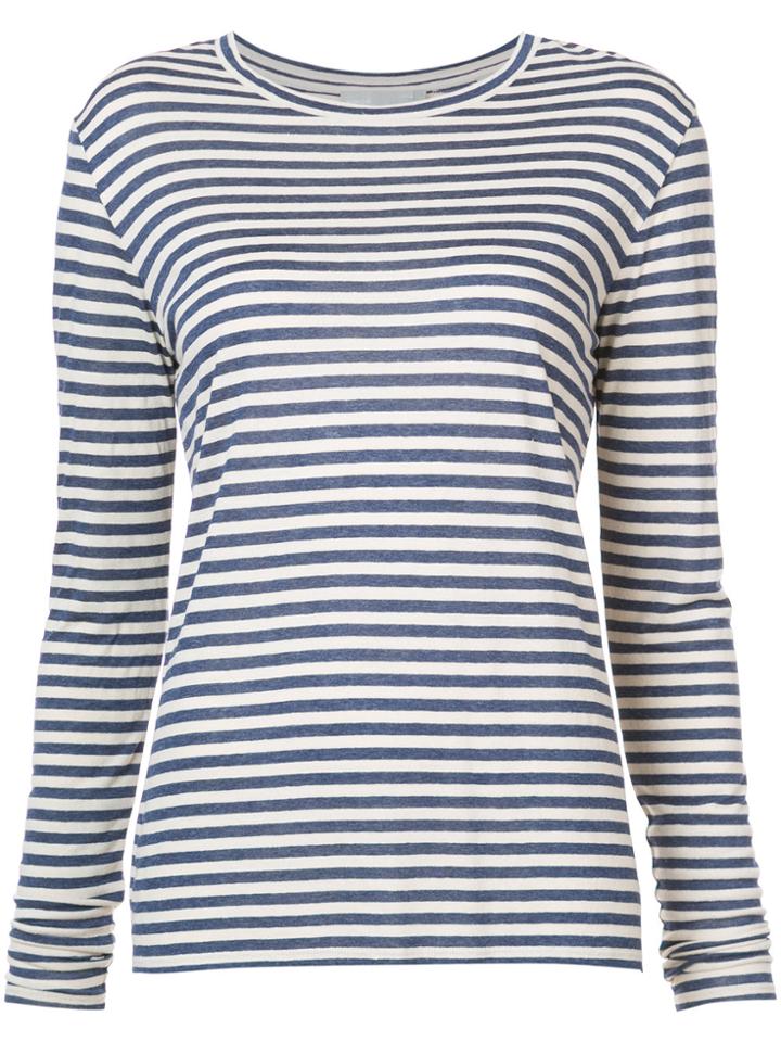 Vince Striped Top - White