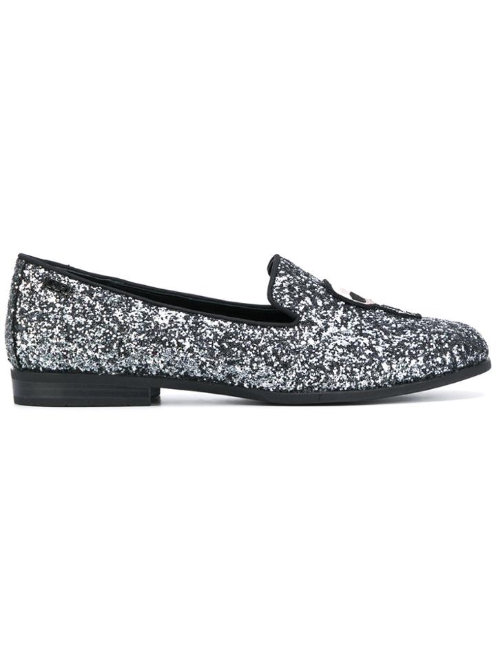 Karl Lagerfeld Salotto Ikonic Loafers - Black