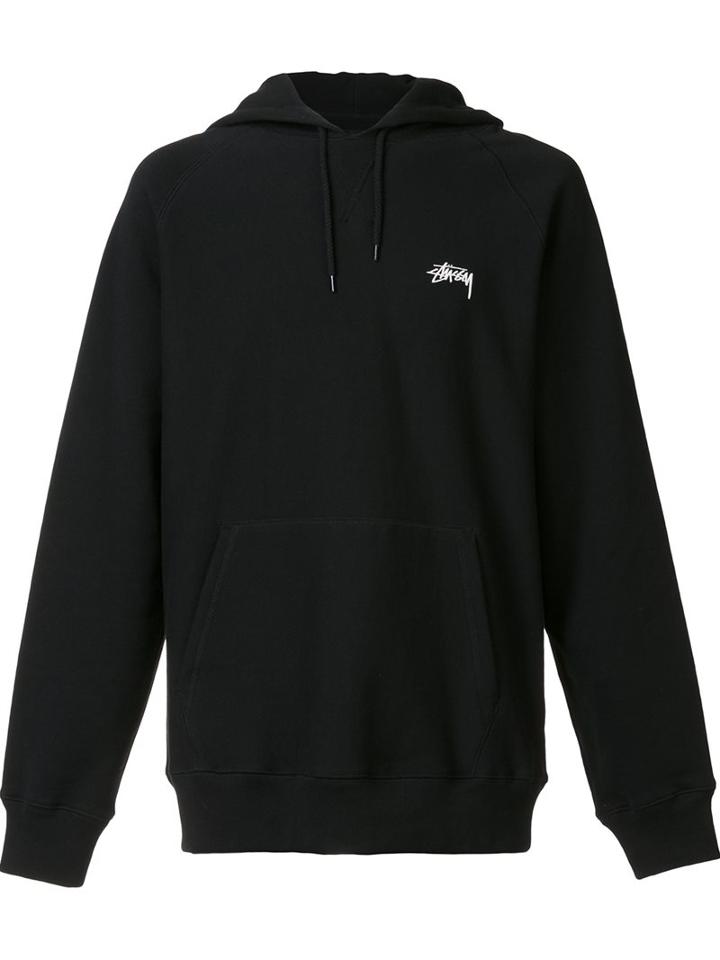 Stussy Classic Hoodie, Men's, Size: Xl, Black, Cotton