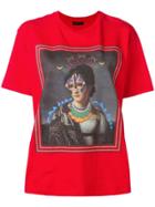 Etro Painting Print T-shirt - Red