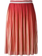 Bellerose - Vienna Skirt - Women - Polyester/viscose - 1, Red, Polyester/viscose