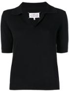 Maison Margiela Short-sleeved Sweater - Black