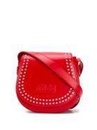 Mcq Alexander Mcqueen Studded Mini Satchel Bag - Red