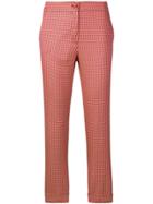 Etro Micro-pattern Trousers - Pink