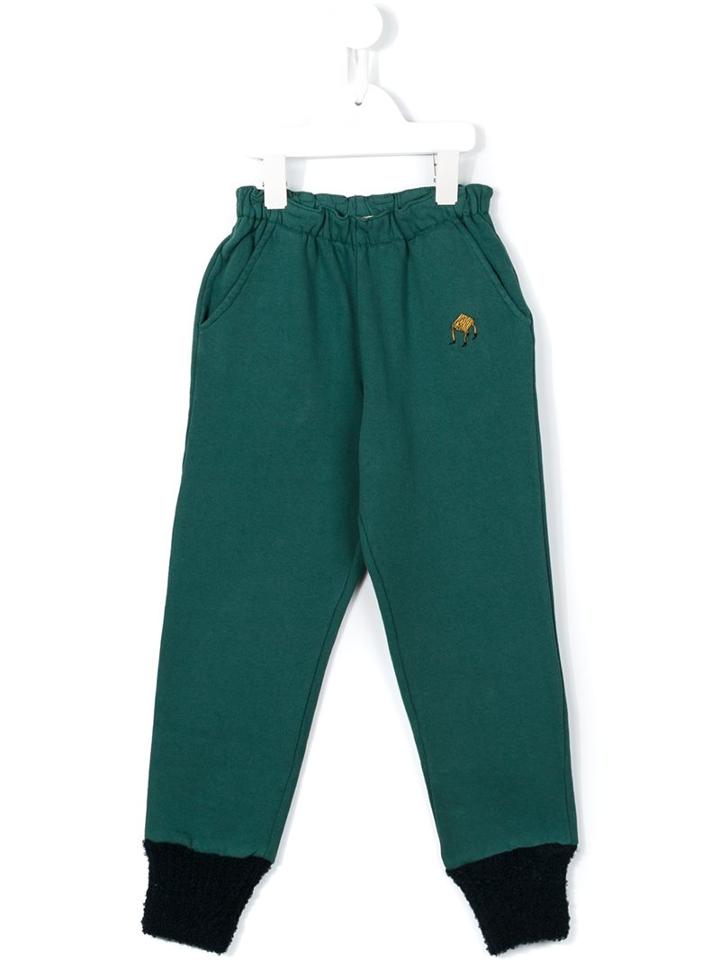 Bobo Choses Drawstring Track Pants, Boy's, Size: 11 Yrs, Green