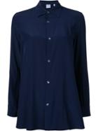 Aspesi - Classic Shirt - Women - Silk - 42, Blue, Silk