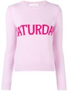 Alberta Ferretti Saturday Jumper - Pink & Purple