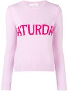 Alberta Ferretti Saturday Jumper - Pink & Purple