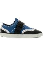 Dsquared2 Studded Colour-block Sneakers - Black