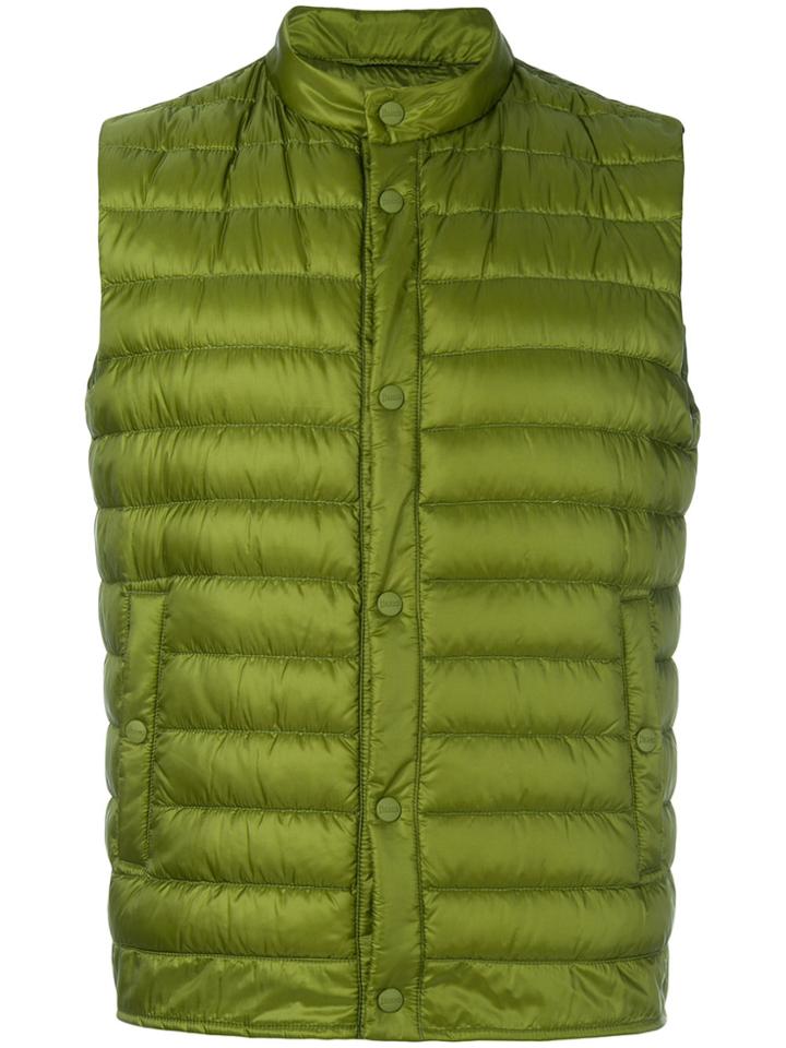 Herno Padded Gilet - Green