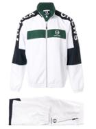 Andrea Crews Colour-block Track Jacket - White