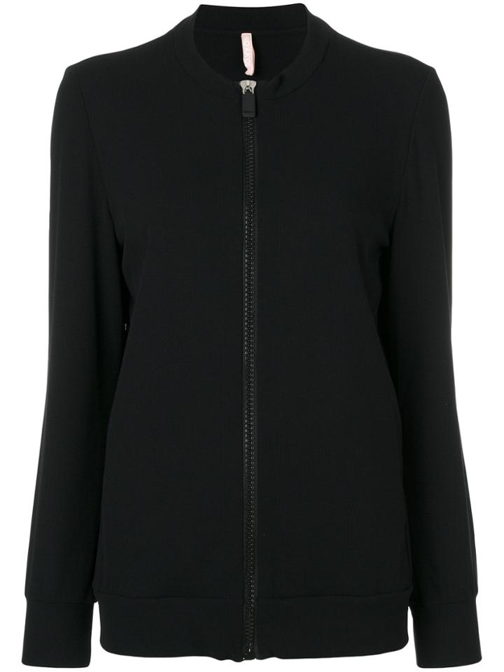No Ka' Oi Zipped Sport Jacket - Black