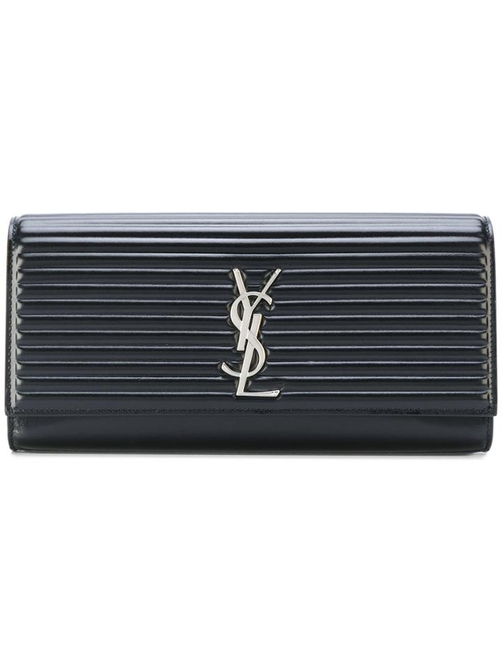 Saint Laurent Classic Kate Clutch - Black