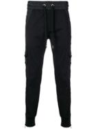 Dolce & Gabbana Patch Jogging Trousers - Black
