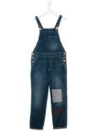 Bellerose Kids Denim Dungarees, Girl's, Size: 16 Yrs, Blue