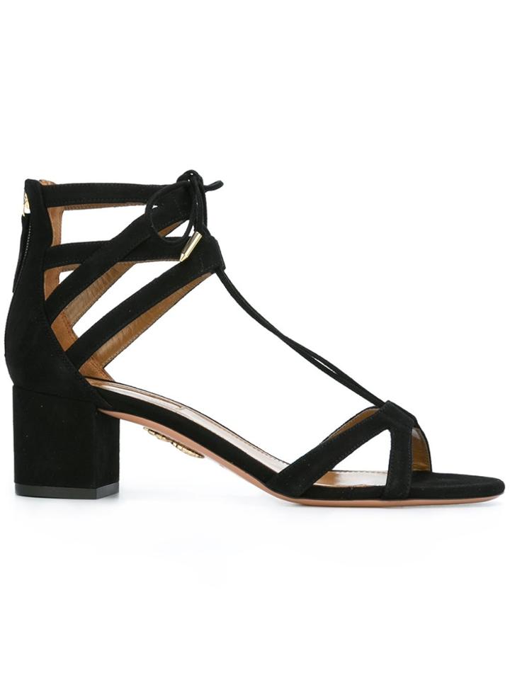 Aquazzura 'beverly Hills' Sandals - Black