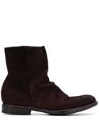 Pantanetti Relaxed Ankle Boots - Brown