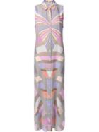 Mara Hoffman Lateral Slits Buttoned Dress