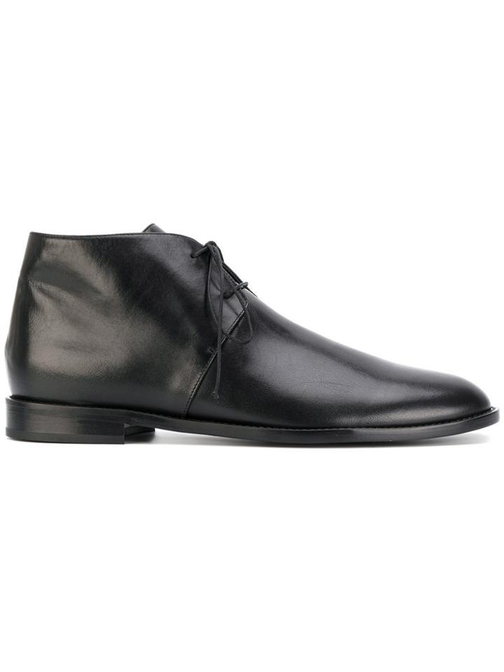 Ann Demeulemeester Desert Style Boots - Black