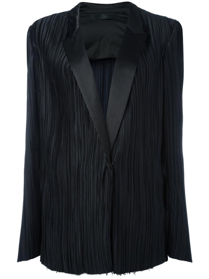 Haider Ackermann Classic Pleated Blazer - Black