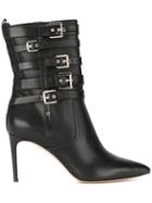 Casadei Buckled Ankle Boots