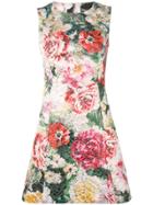 Dolce & Gabbana Floral A-line Dress - Green