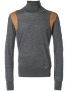 Dsquared2 - Turtleneck Jumper - Men - Viscose/wool - Xl, Grey, Viscose/wool