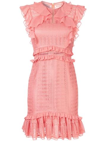 Three Floor Short Story Dress - Pink