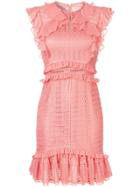 Three Floor Short Story Dress - Pink