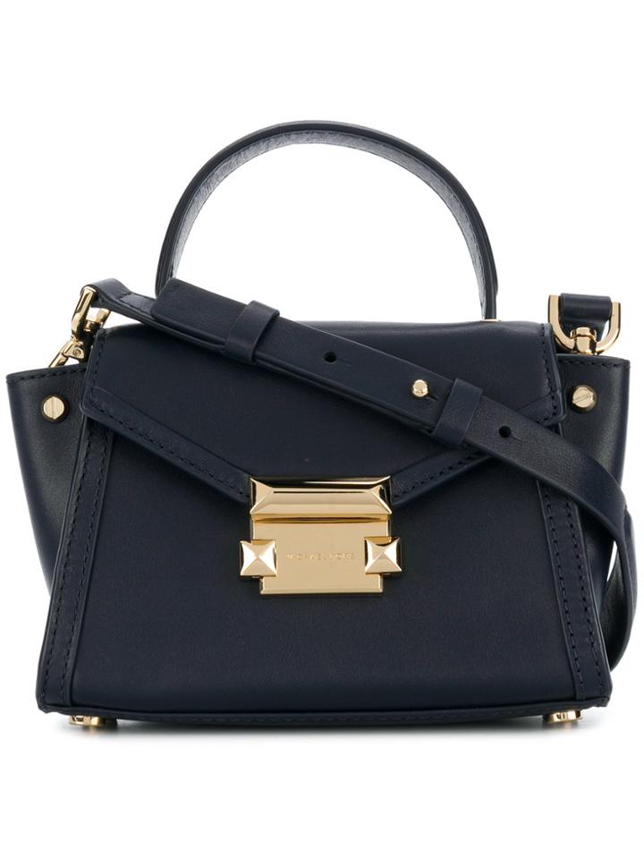 Michael Michael Kors Whitney Satchel Bag - Blue
