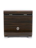 Rapport Vogue Single Watch Winder In Macassar Wo - Brown