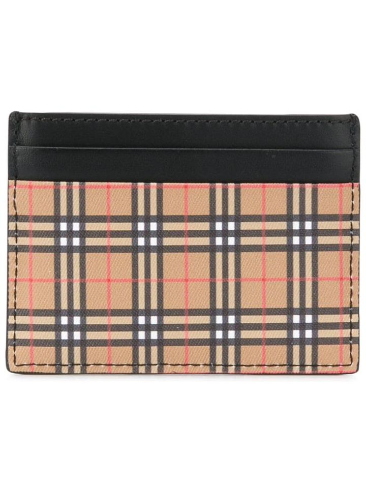 Burberry Vintage Check Cardholder - Brown